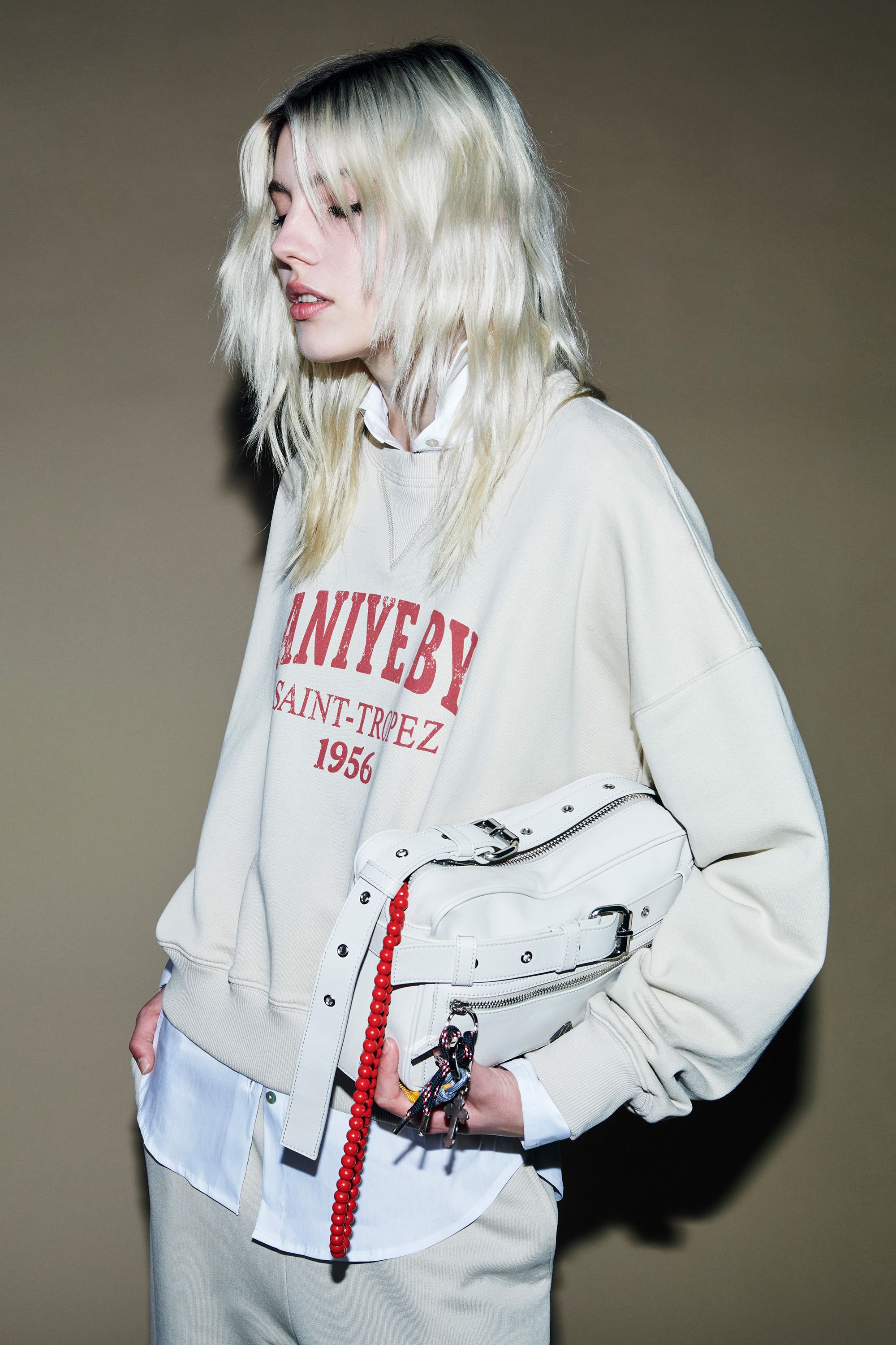 SWEATSHIRT CROP ST.TROPEZ - Aniye By