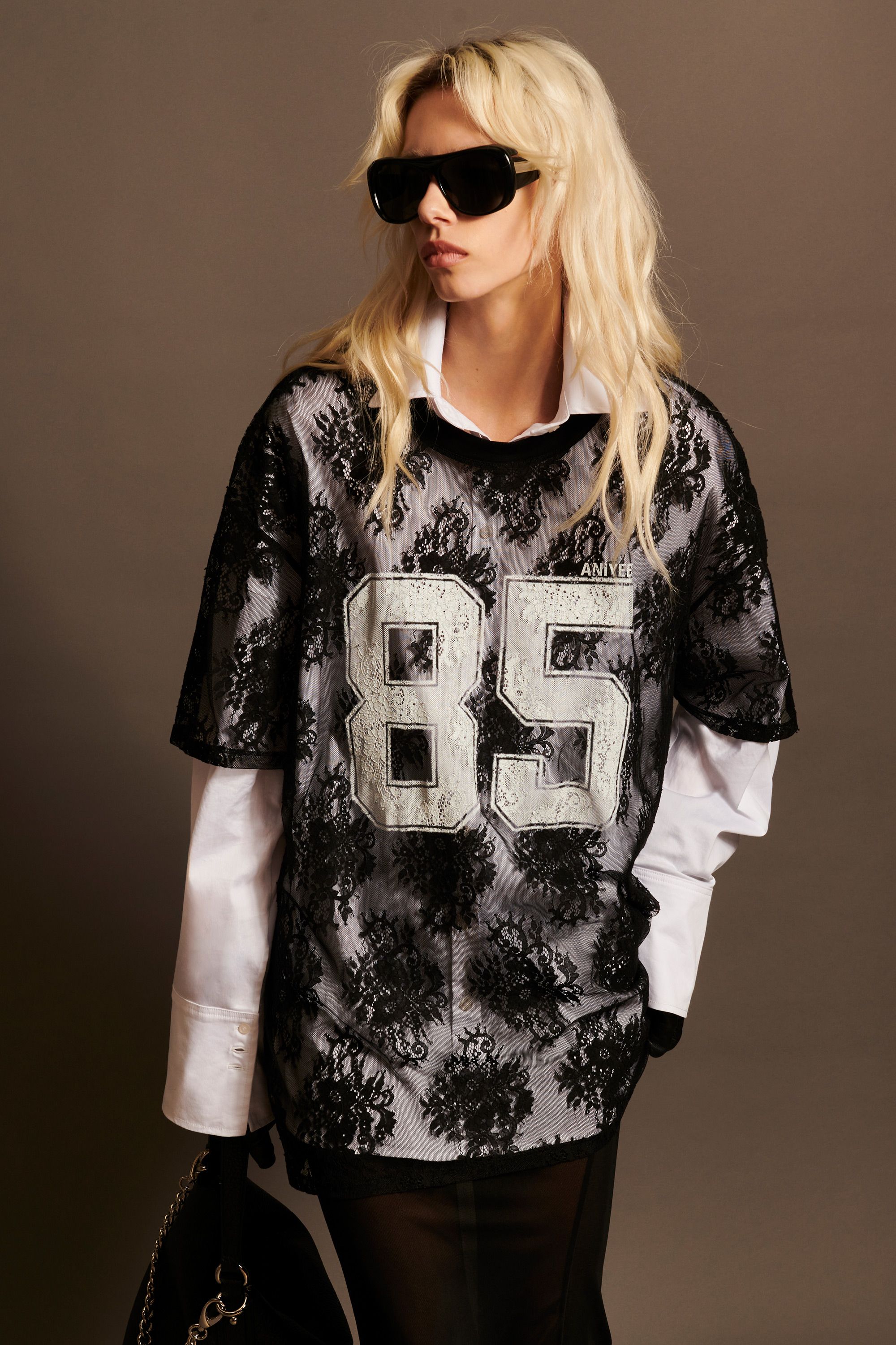 LACE TEES LILA - Aniye By