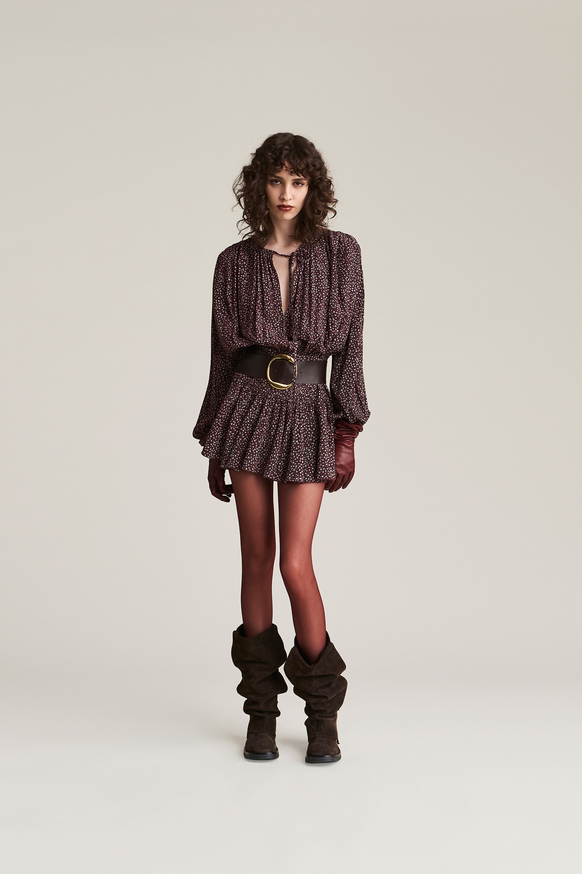 PUFFY DRESS FLOR - Aniye By