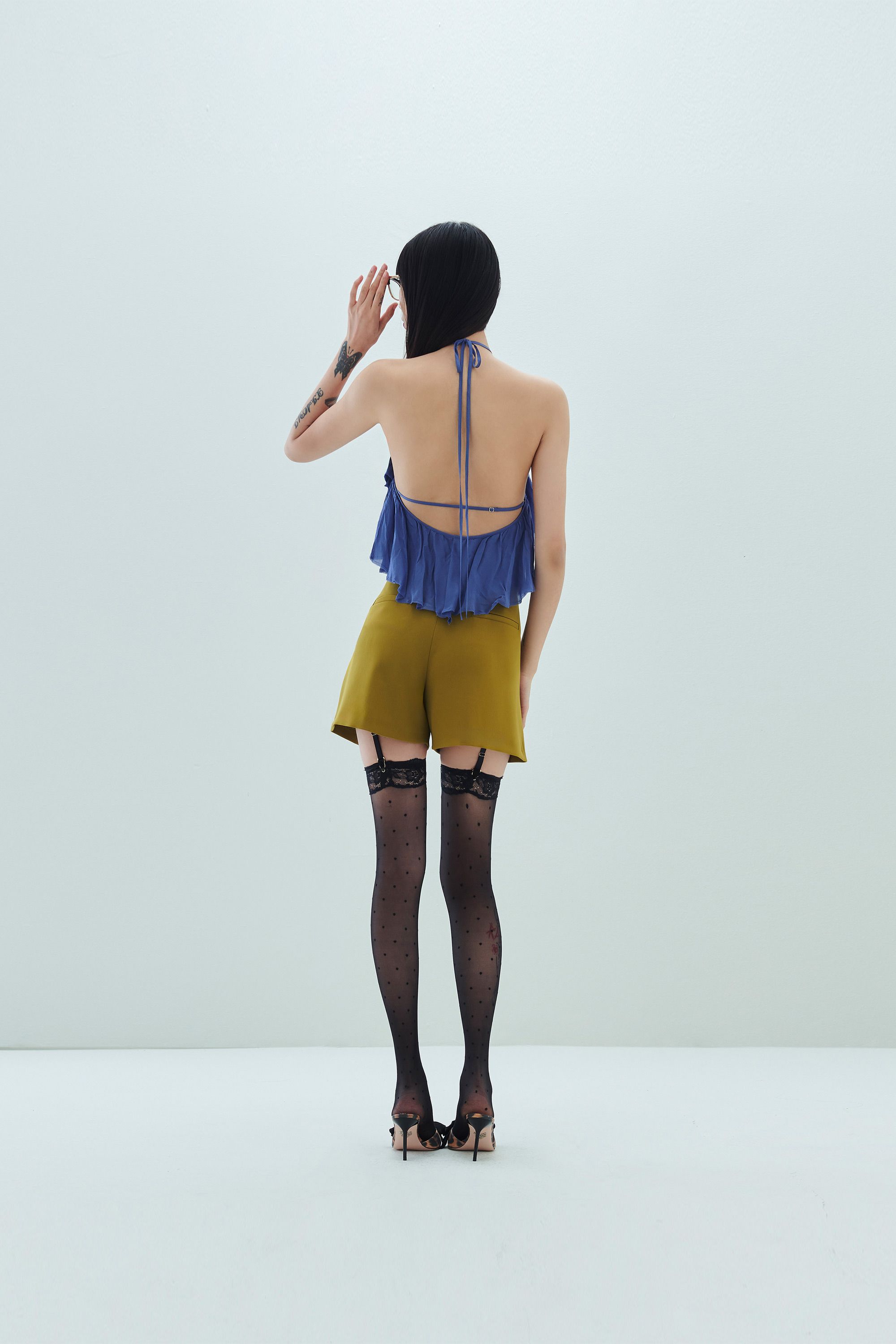 RUFFLE TOP PEN - Aniye By