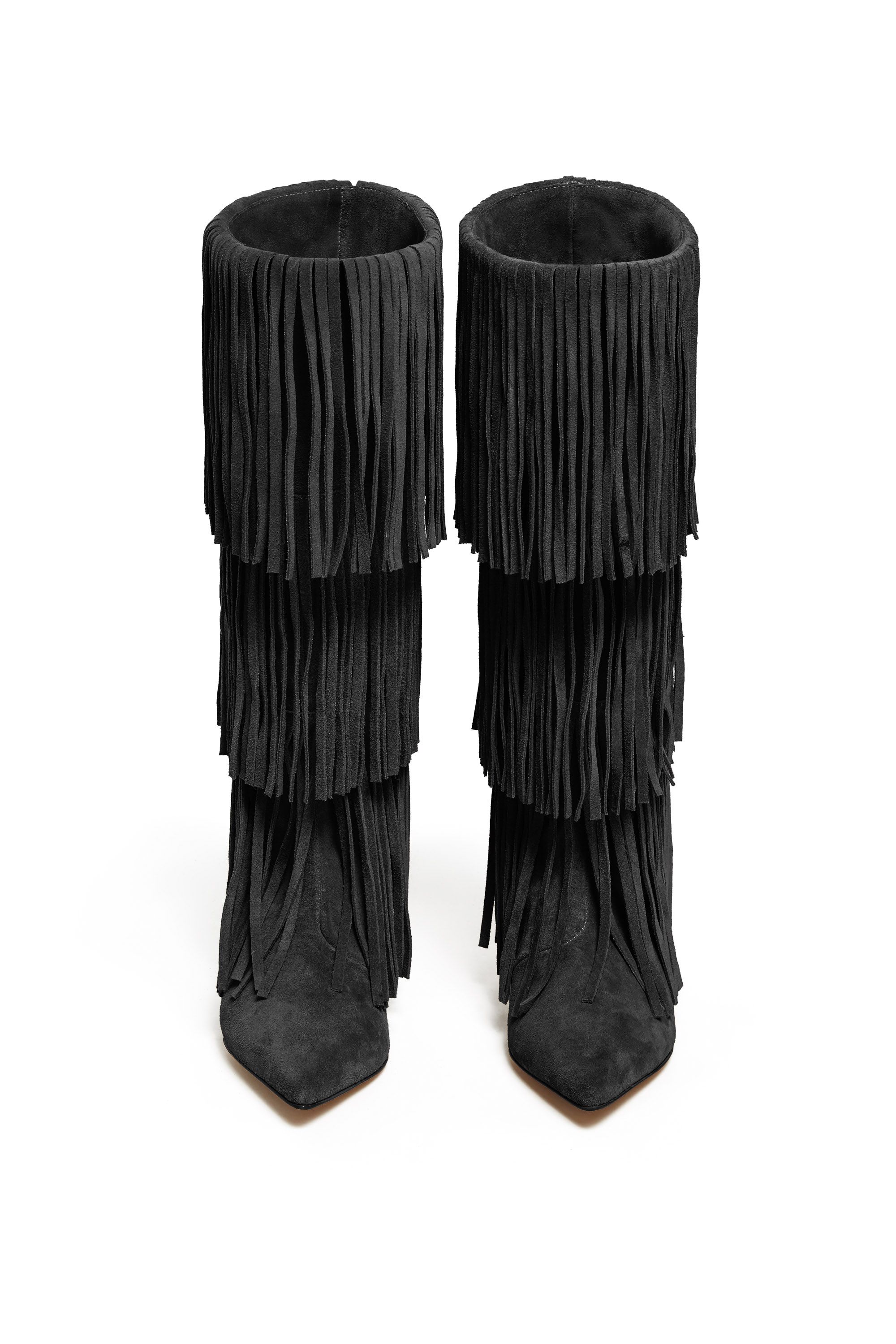 COWBOY FRINGES BOOTS - Aniye By