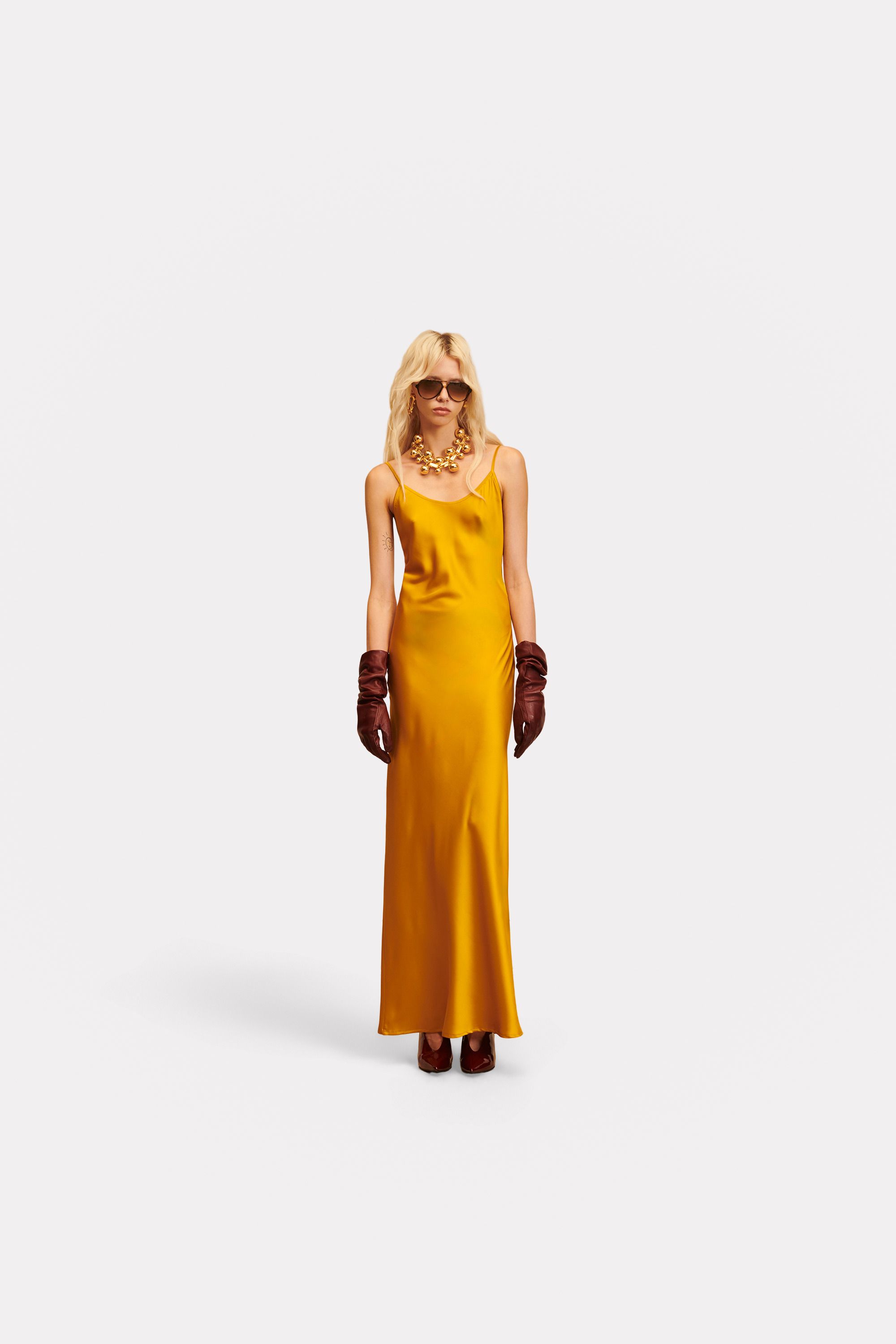 LONG SLIP DRESS RHEA - Aniye By