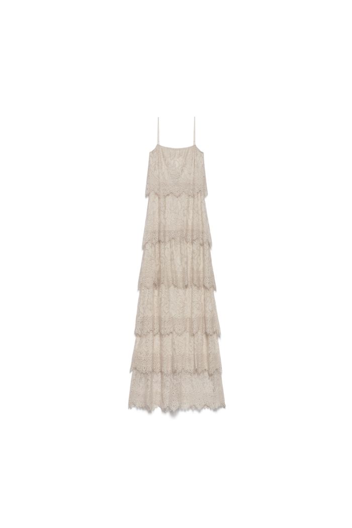 LONG DRESS SILVA - Soft skin