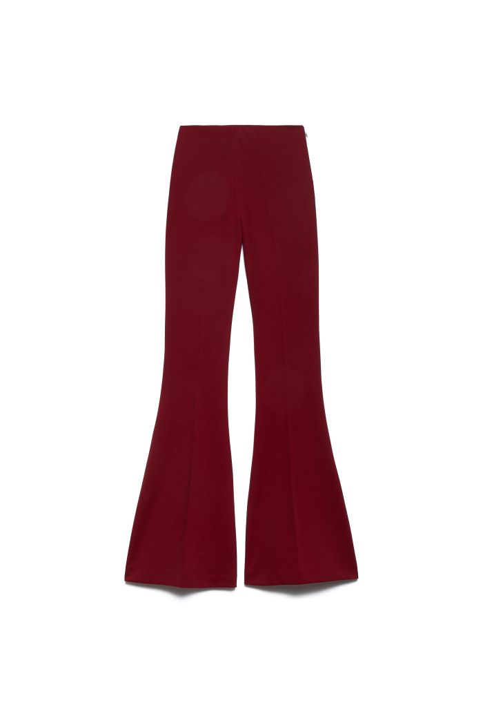 FLARED SIENNA - Burgundy