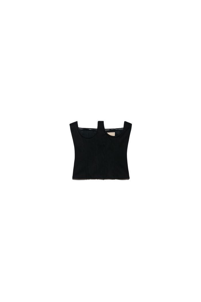 BUSTIER SIENNA - Black
