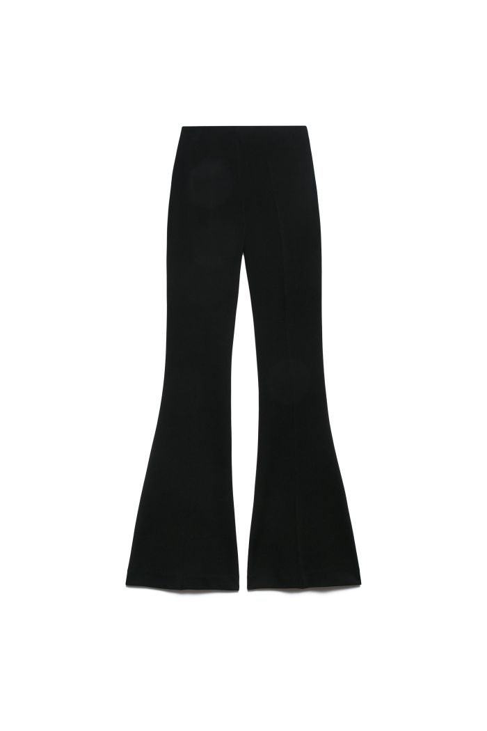 FLARED SIENNA - Black
