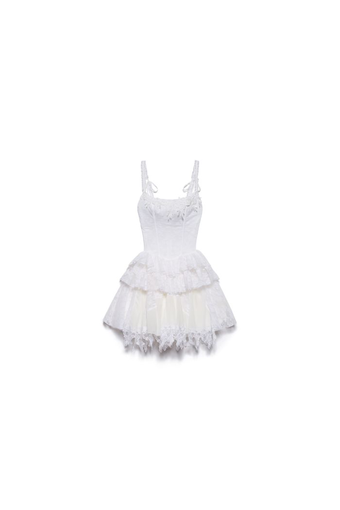 MINI DRESS TAMARA - Blanc