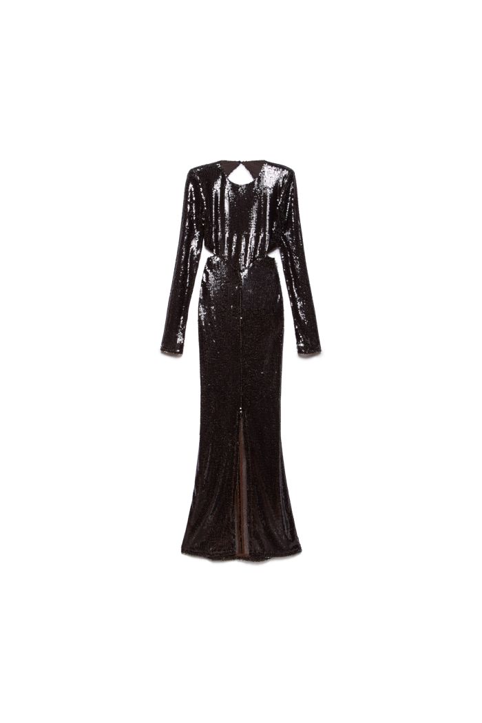 BACK DRESS LUCINDA - Midnight