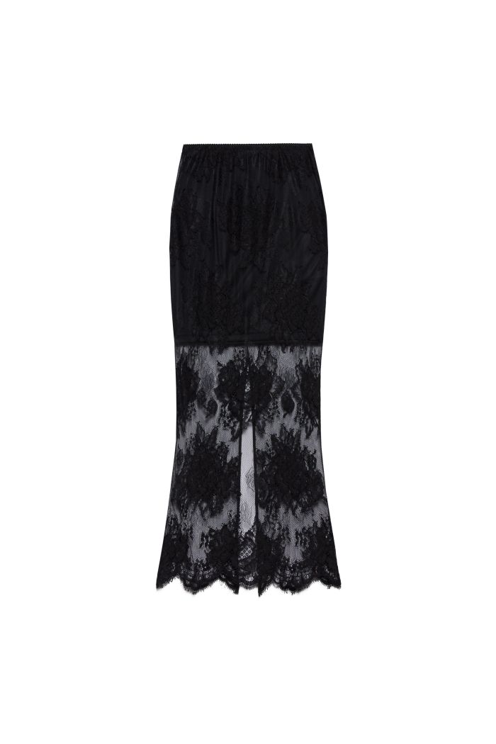 LONGUETTE LACE - Black