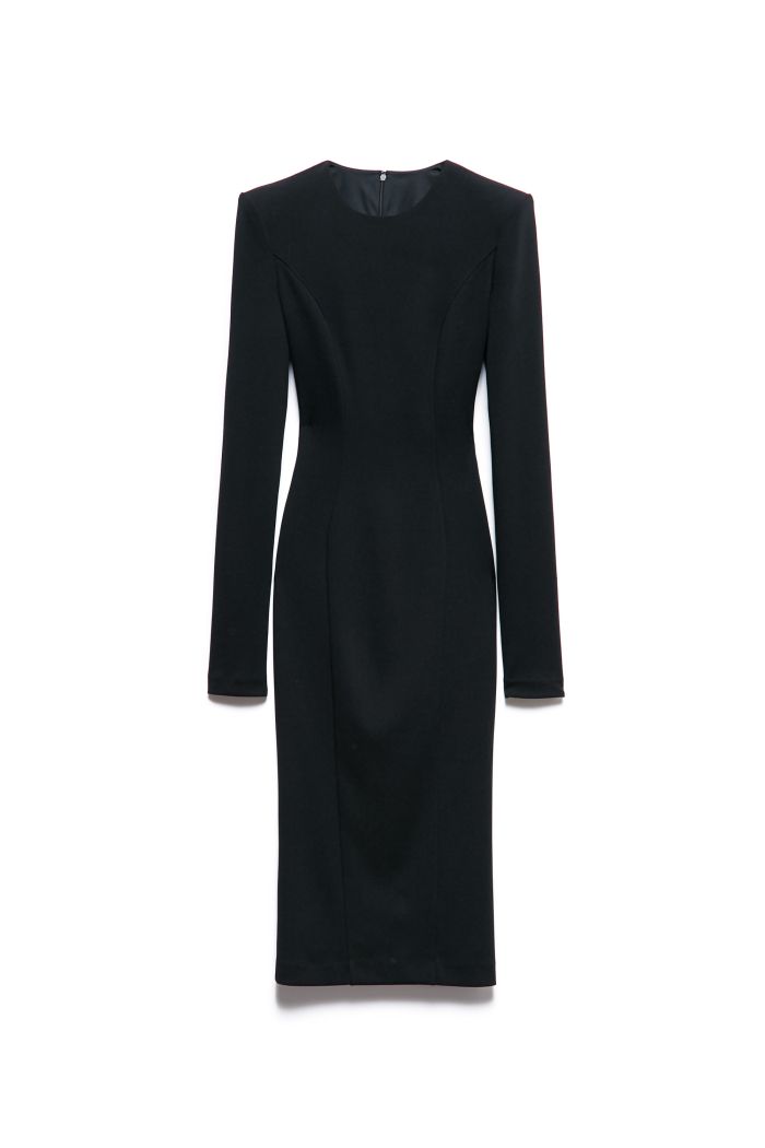 MIDI DRESS SIENNA - Black