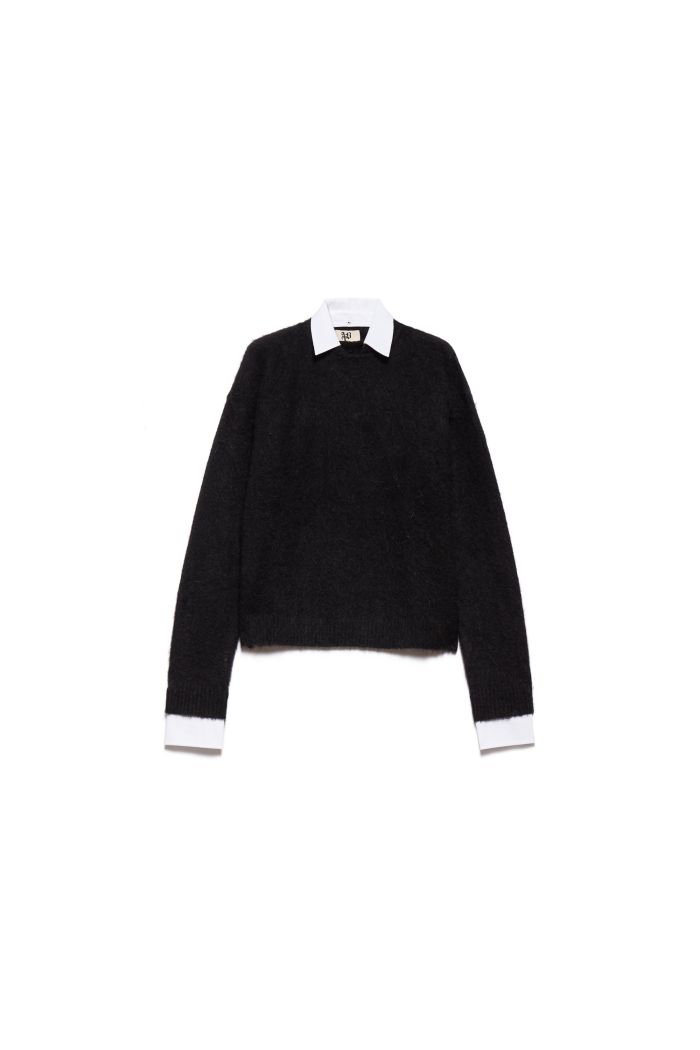 PULL SHIRT MADDY - Black