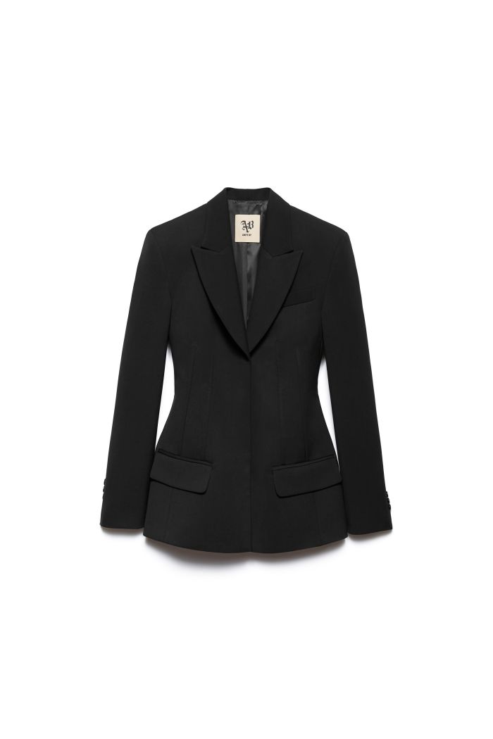 BUSTIER JACKET DANDY - Black