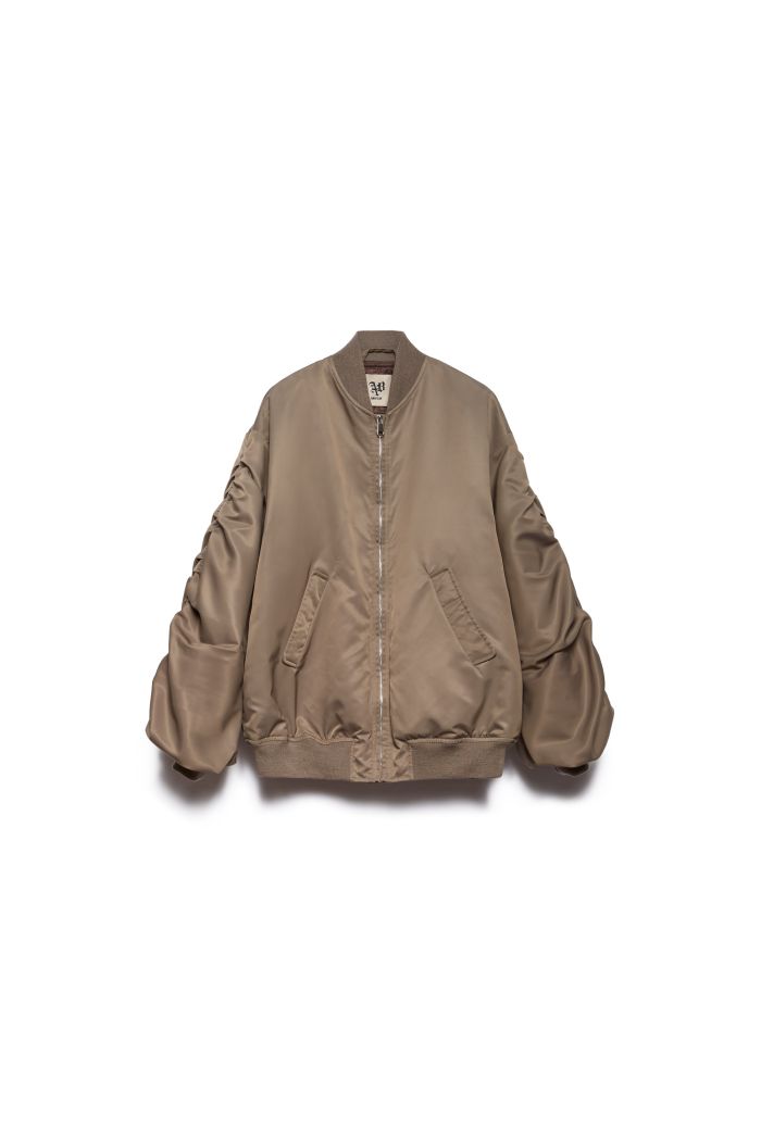 OVER BOMBER KATE - Taupe