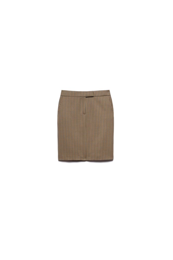 PENCIL SKIRT LEXA - Black coffee