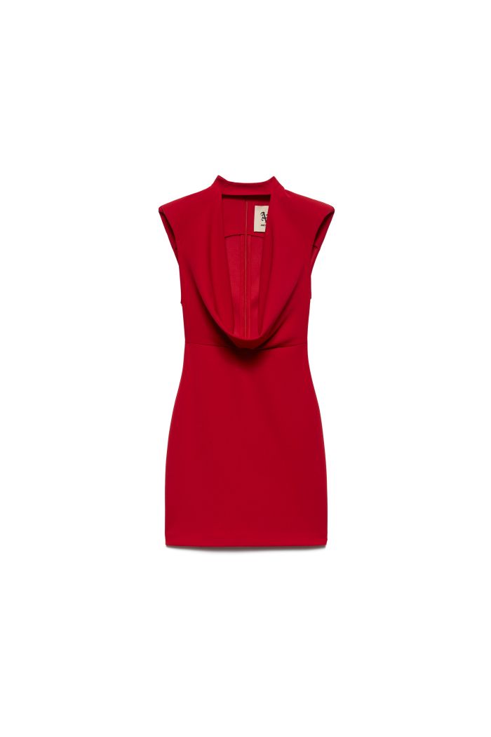 JABOT MINI SIENNA - Scarlet