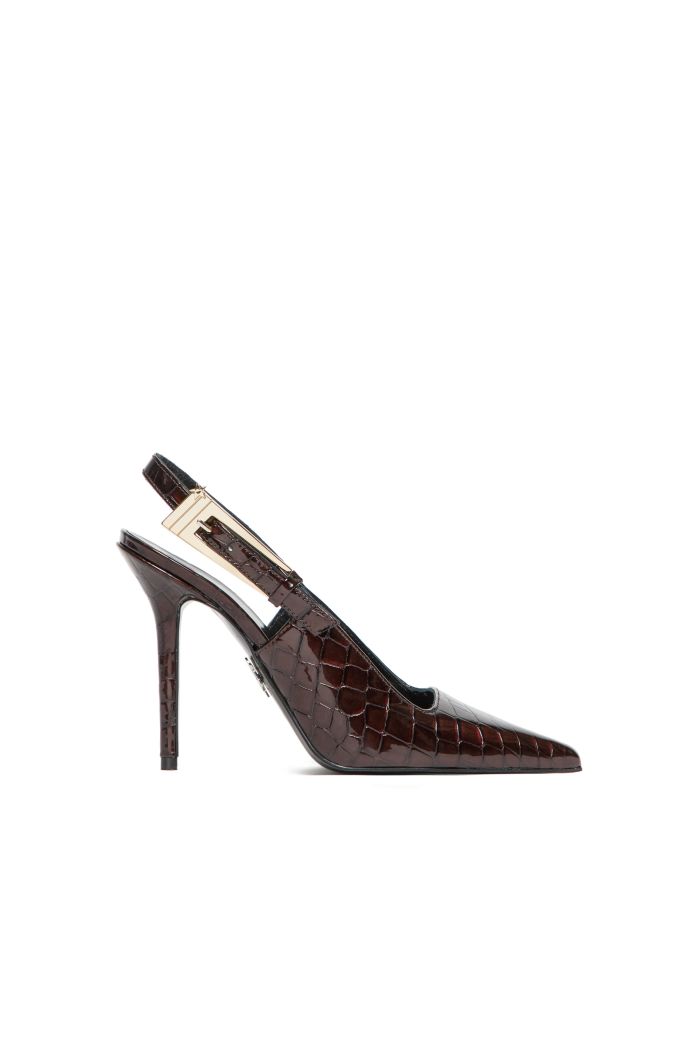 MARTHA SLINGBACK - Burgundy