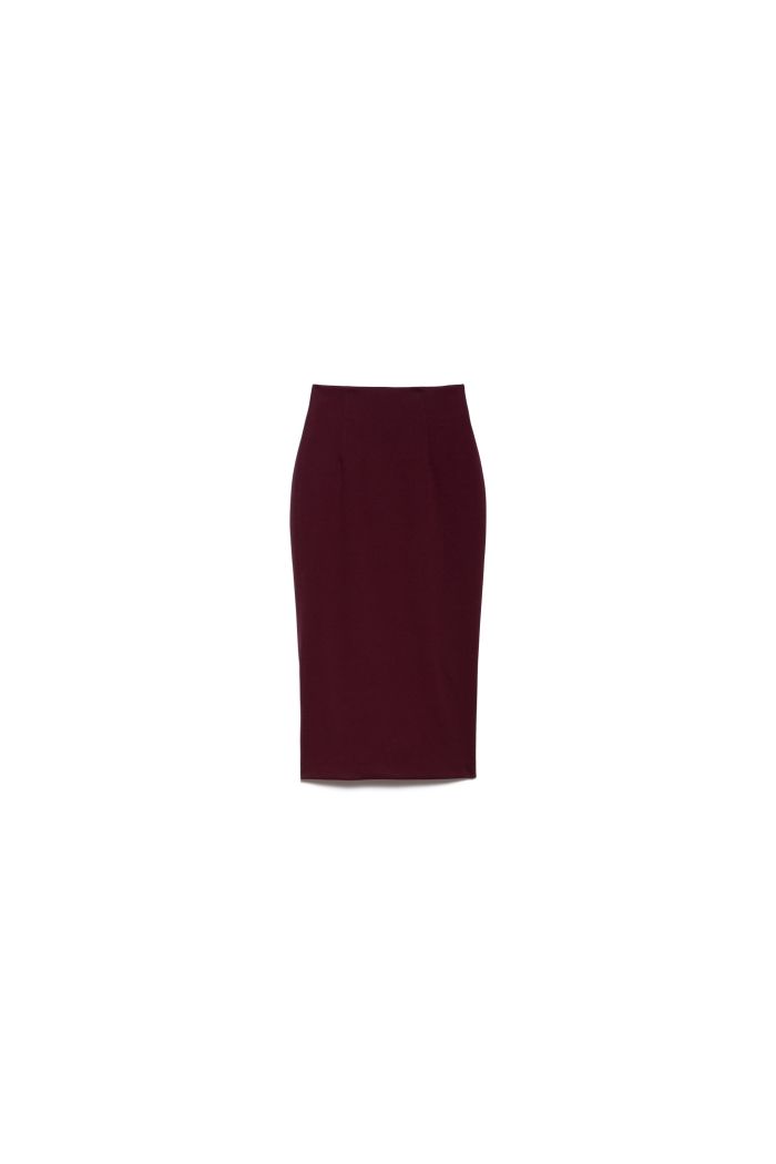 SKIRT DINA - Ruby noir
