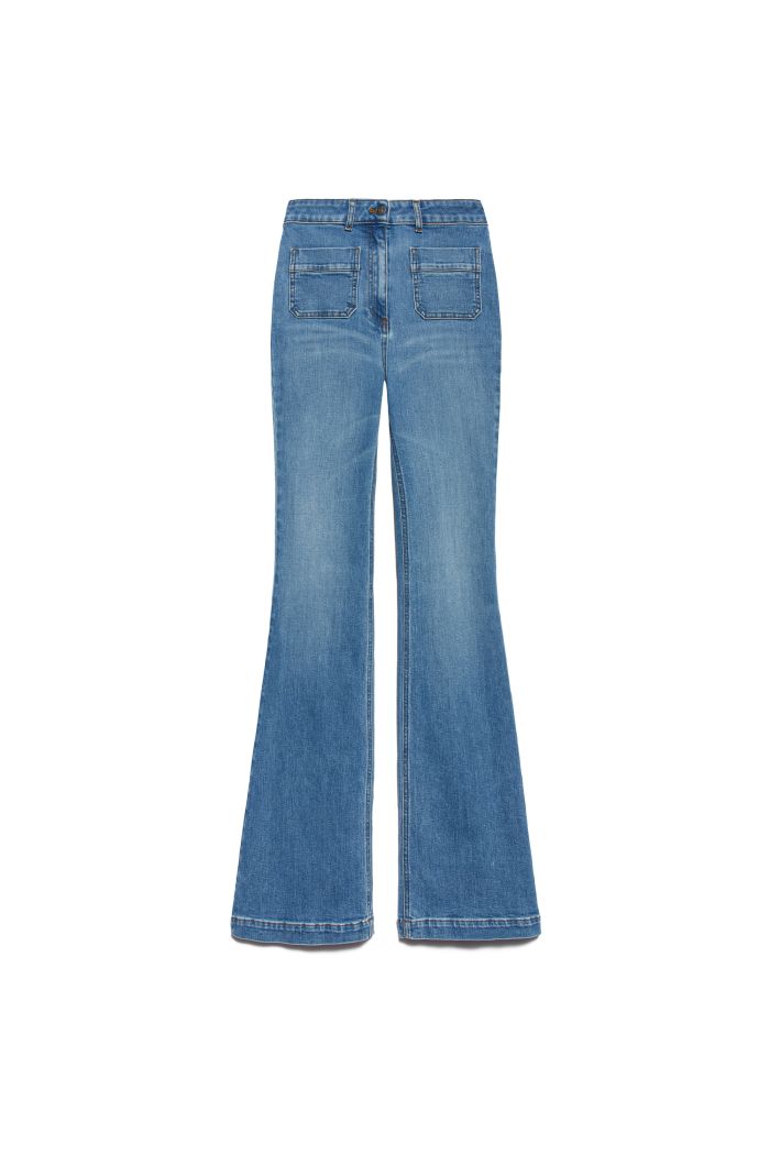 FLARED CLAUDY - Light blu