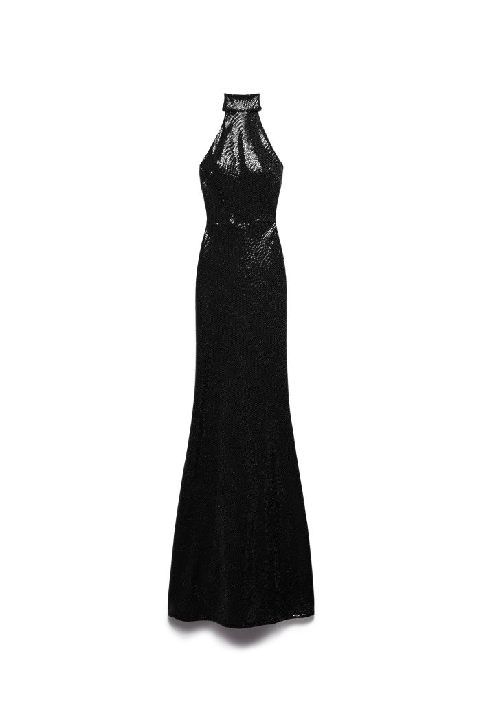 SIREN DRESS BETH - Black