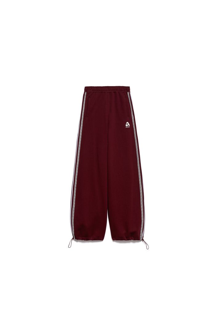 OVER PANTS ANIYE - Ruby noir