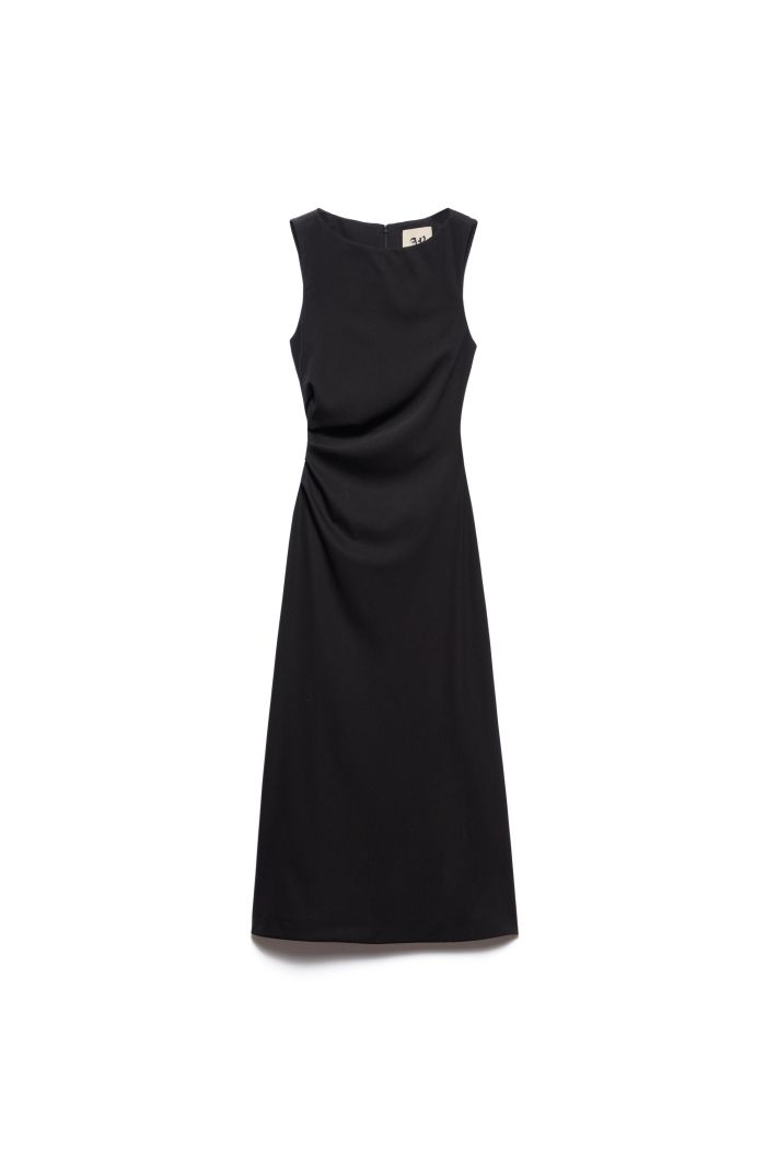 MIDI DRESS LUNA - Black
