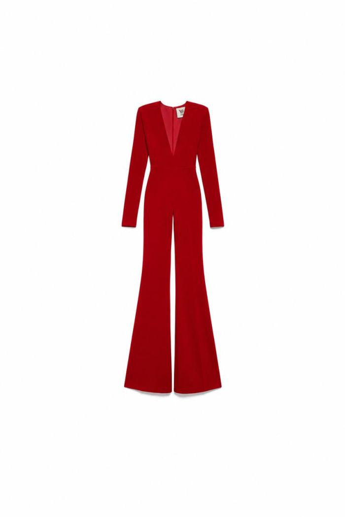 JUMPSUIT JADE - Red