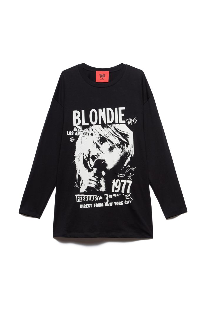 OVER SHIRT BLONDIE - Black