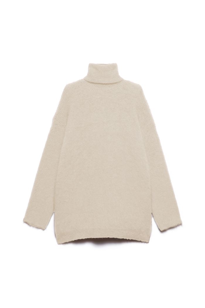 TURTLENECK MADDY - Almond