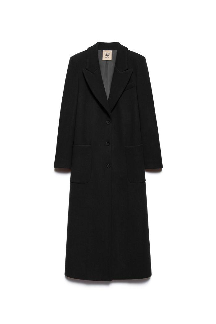 LONG COAT JANIS - Black