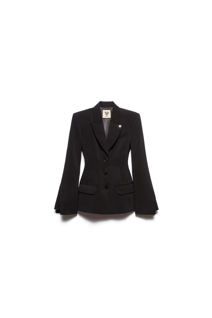 BLAZER BUSTIER LAVIN - Black