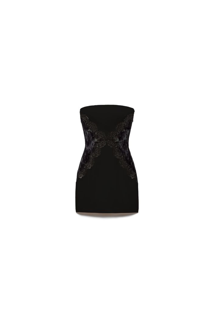 TUBE DRESS BITTA - Black black