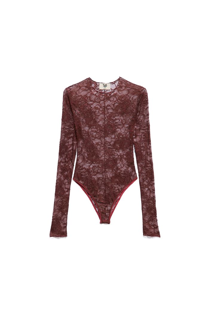 BODY ODETTE - Burgundy