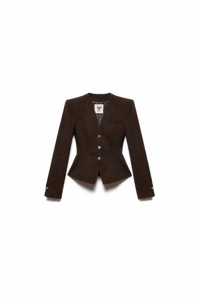BLAZER DAFNE - Choco