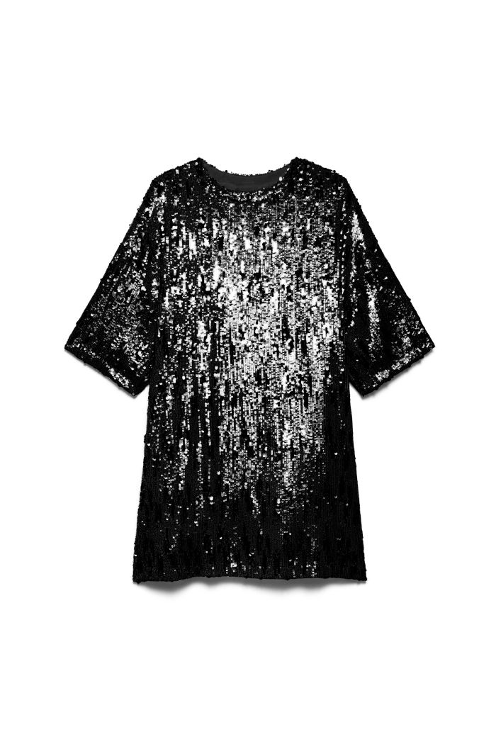 T-SHIRT DRESS LULÙ - Black
