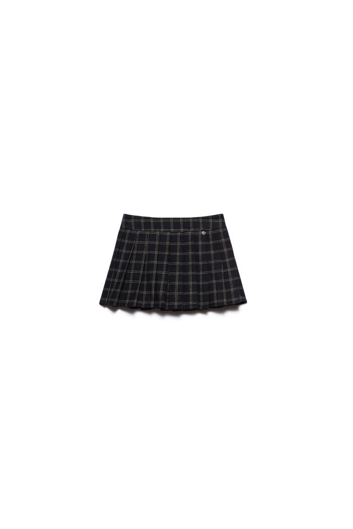 MINI SKIRT GWEN - Black check