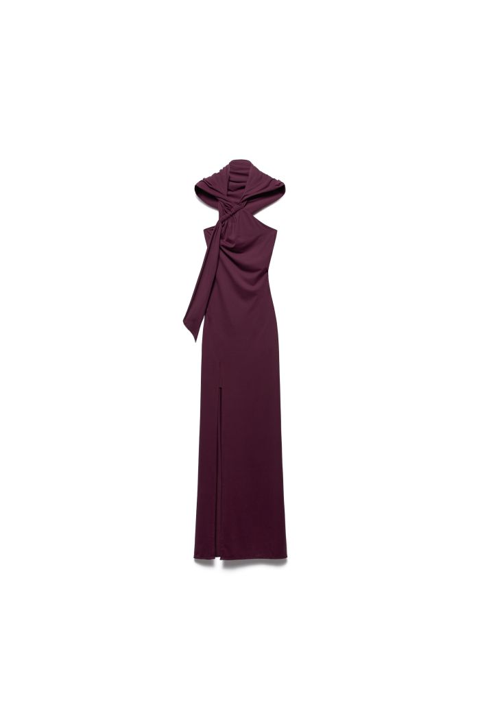 LONG DRESS CLAUS - Ruby noir