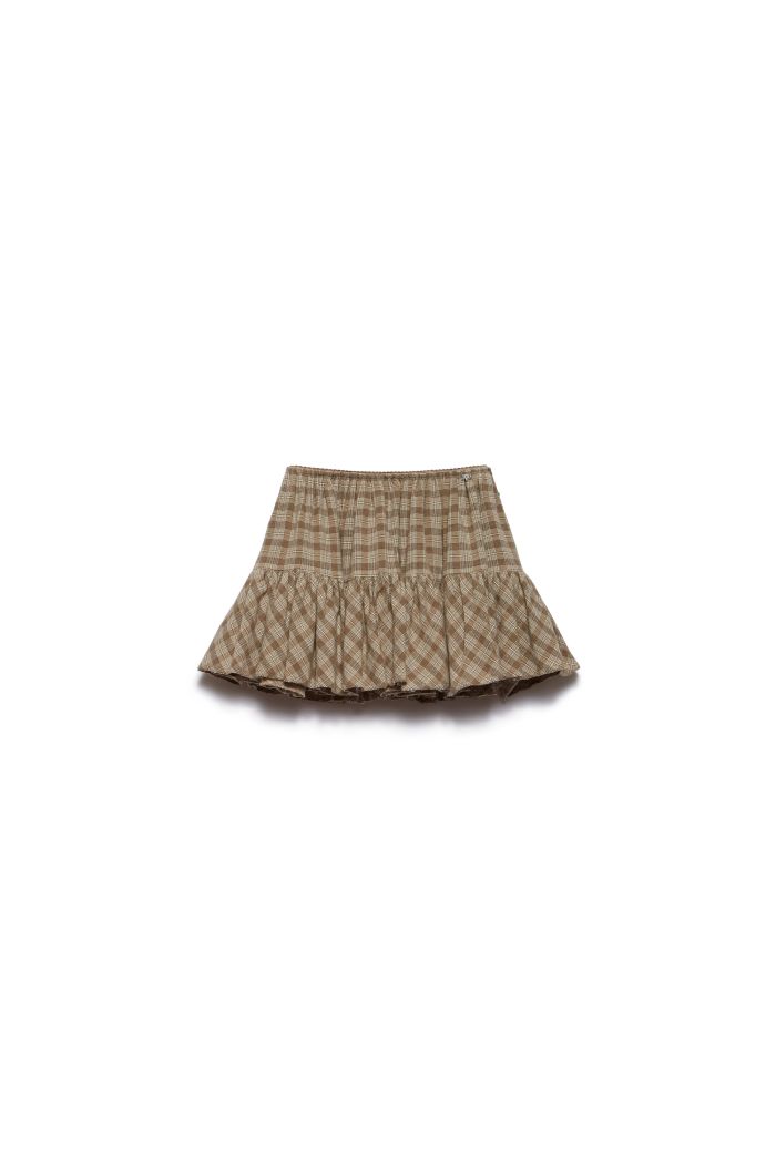 MINI SKIRT LUZY - Army check
