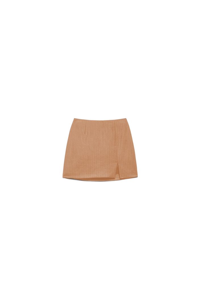 MINI SKIRT COLETTE - Taupe
