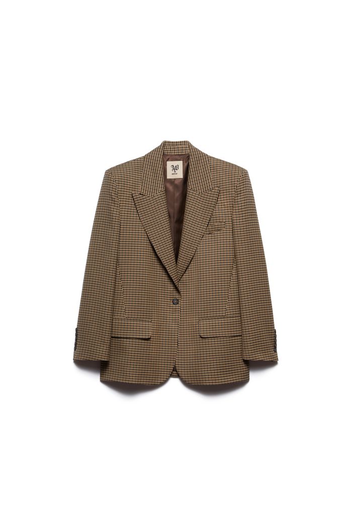 OVER JACKET LEXA - Black coffee