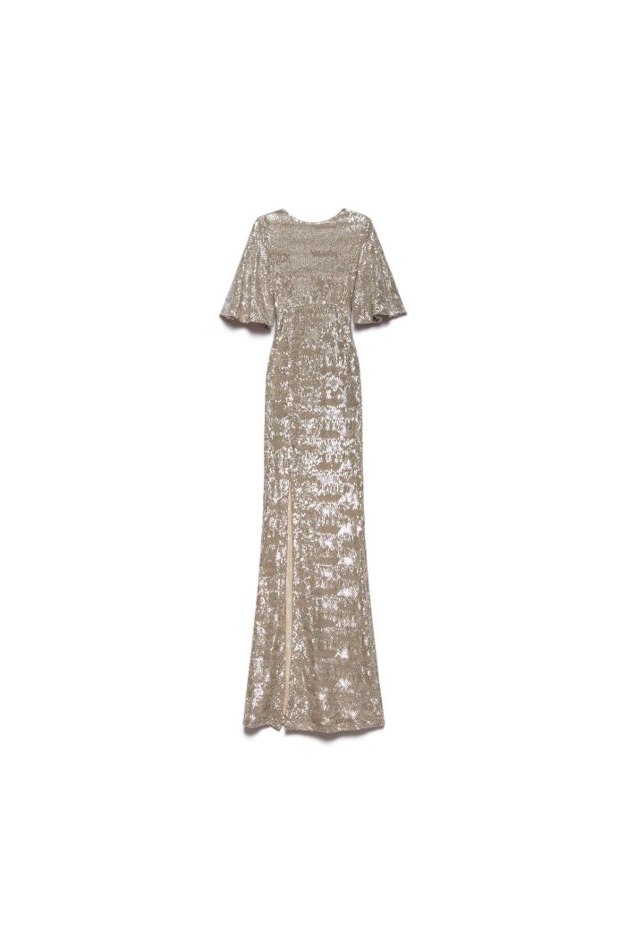 BACK DRESS TRILLY - Argent