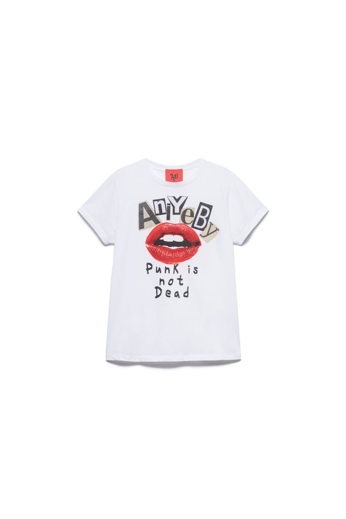 T-SHIRT ANIYE PUNK - White