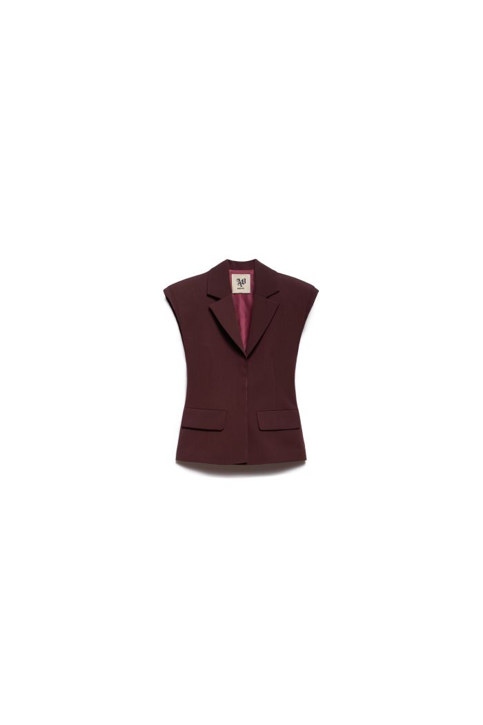 TECLA JACKET - Ruby noir