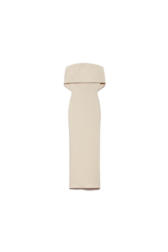 MIDI DRESS TARA - Almond