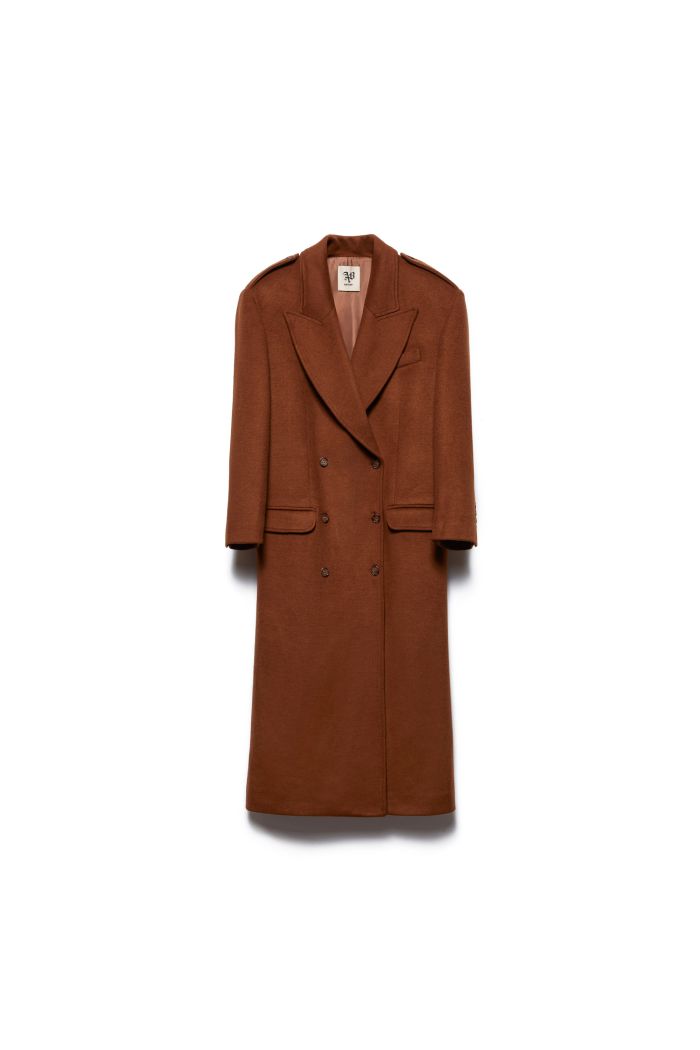 COAT DINA - Paprika