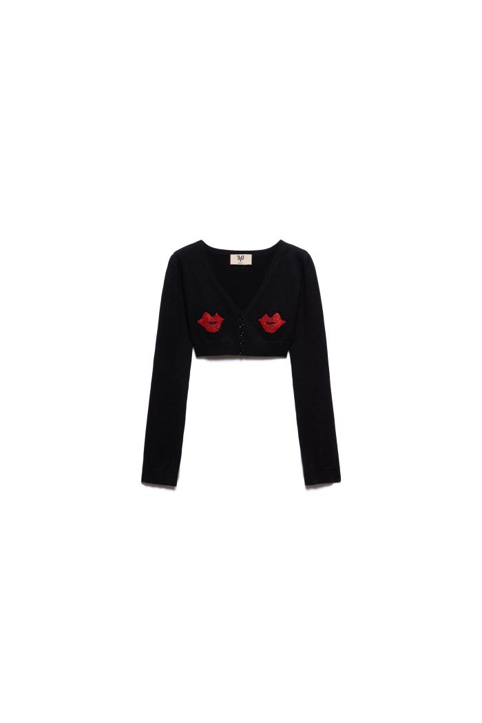 CARDIGAN RACHYL - Black