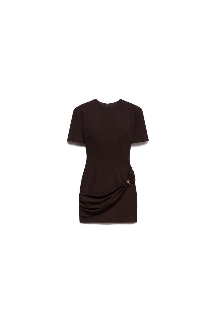 MINI DRESS TYLO - Choco