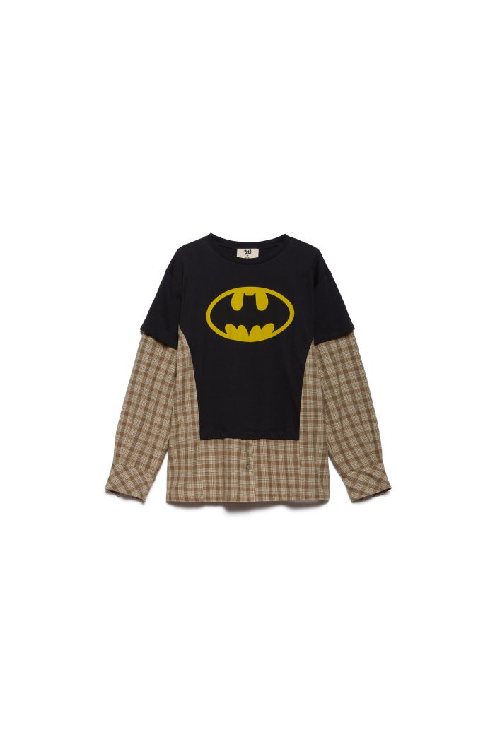 OVER SHIRT BAT - Black bat