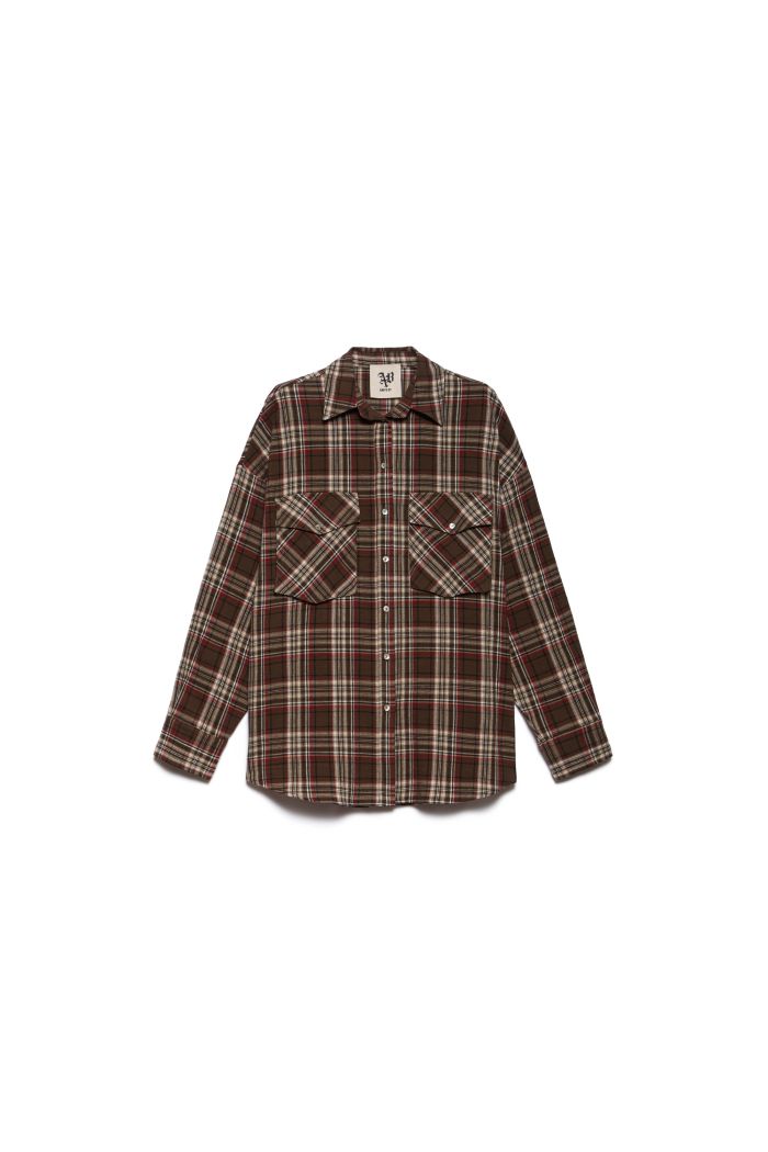 OVER SHIRT LUZY - Ruby check