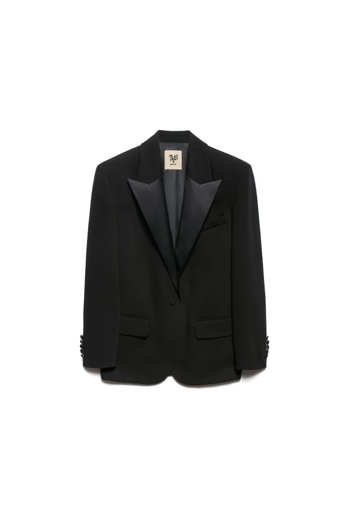 OVER JACKET LINDA - Black