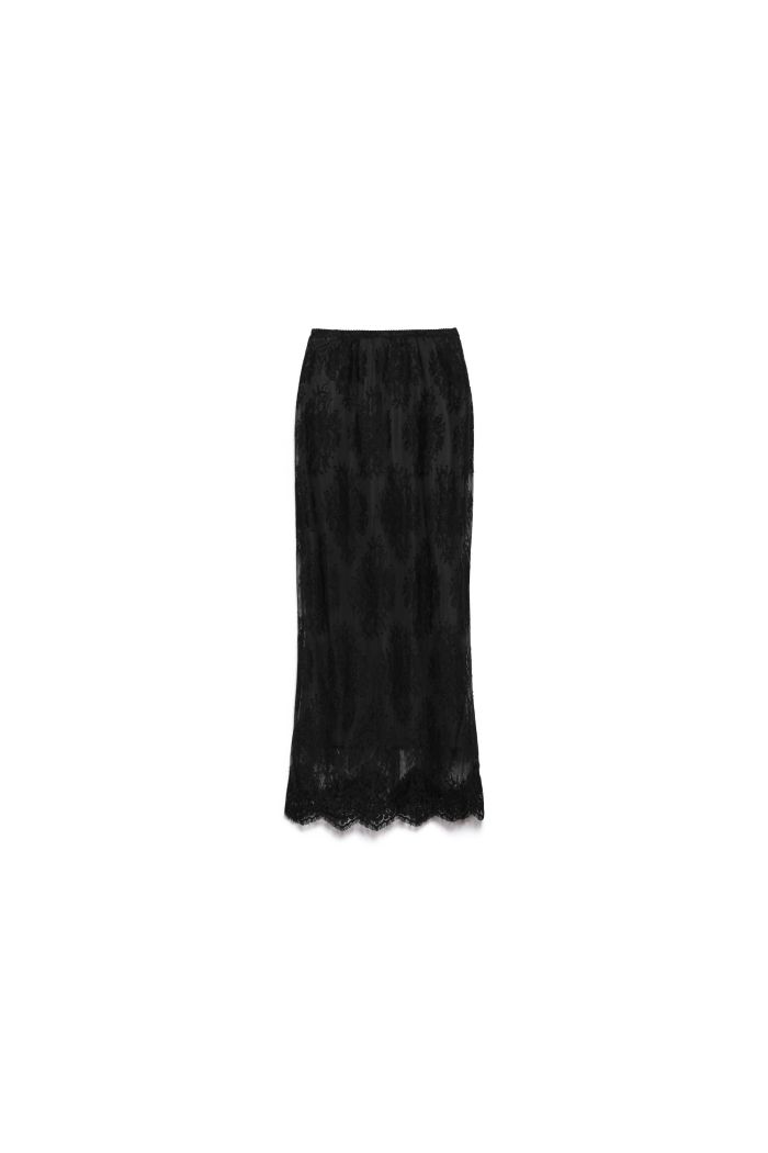 MIDI SKIRT VIVÌ - Black